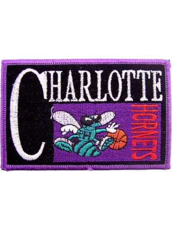 NBA CHARLOTTE HORNETS BASKETBALL EMBROIDERED PATCH #06